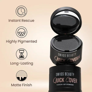 Swiss Beauty Quick Cover 4 benefits instant rescue highly pigmented long lasting matte finish