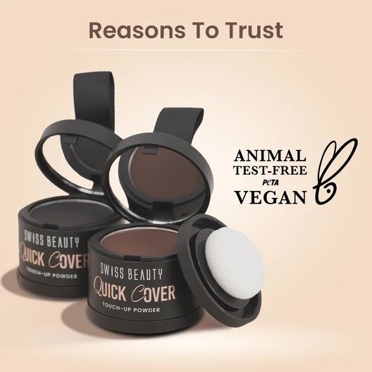 Swiss Beauty Quick Cover reasons to trust animal test-free PETA vegan